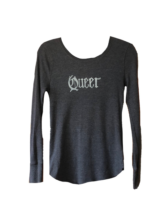 Queer Charcoal Grey Long Sleeve