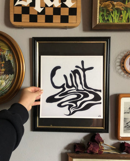 Cunt Print